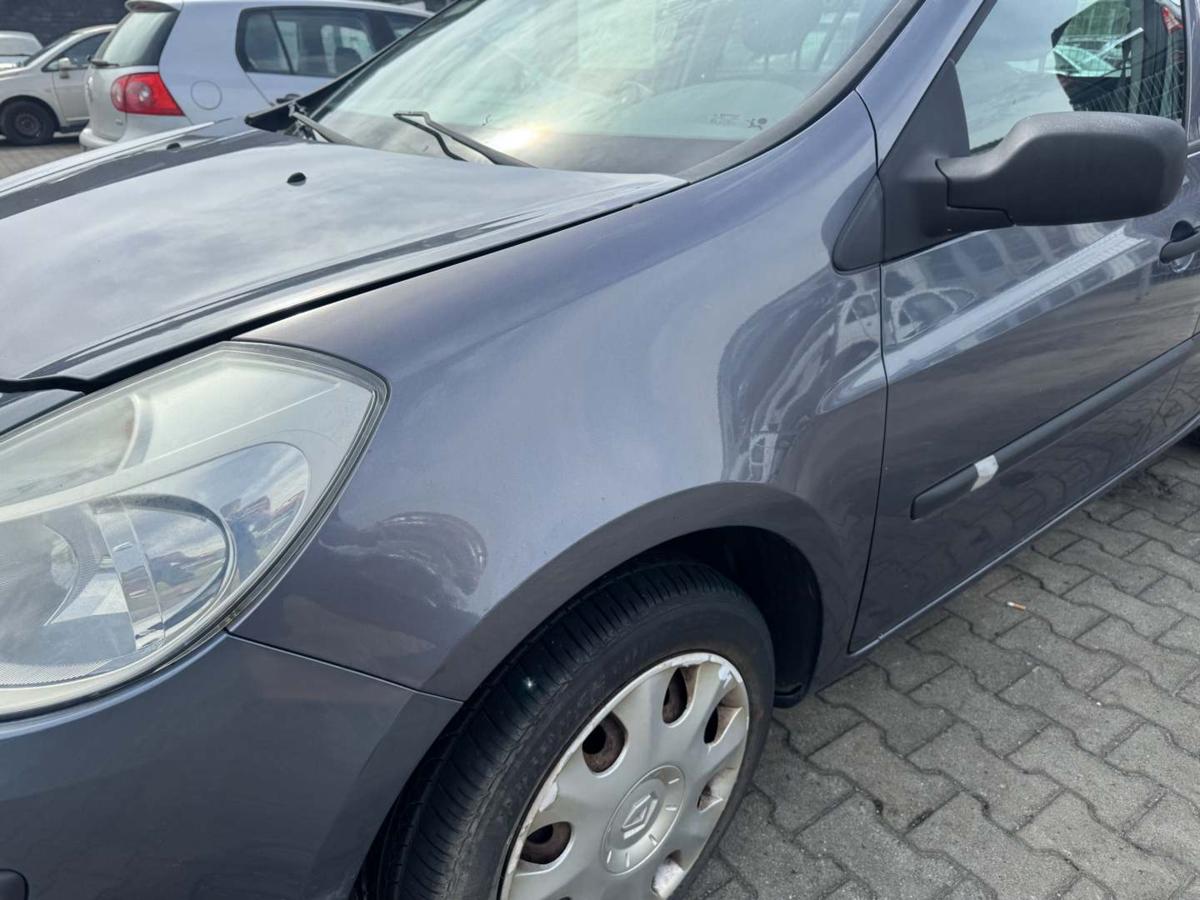 Renault Clio 3 Grandtour original kotfl&uuml;gel vorn links TEJ47 Bleu gris Bj.2009